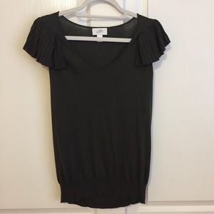 EUC Loft Medium dark green sweater top